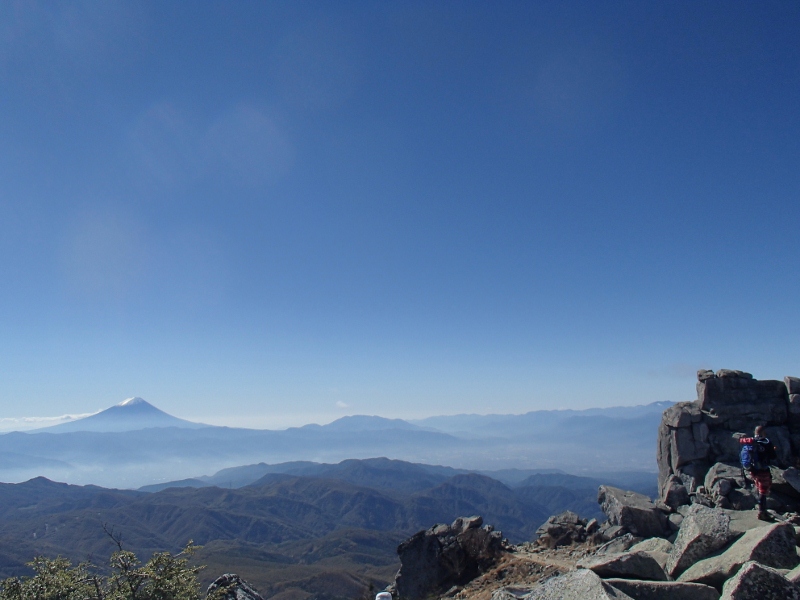 野遊び金峰山