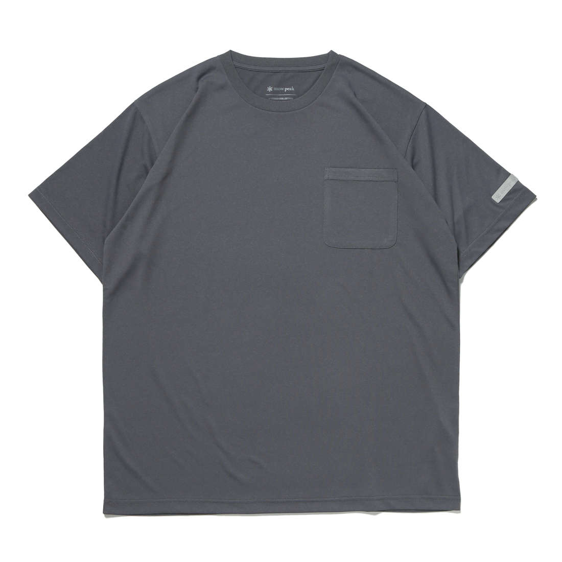 Recycle Quick Dry Pocket T shirt｜Grey.jpg