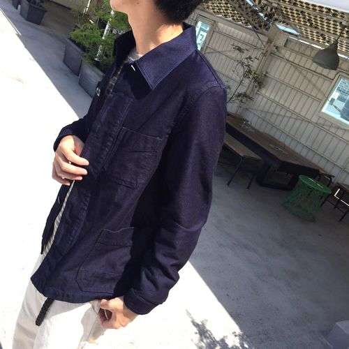 スノーピーク　snow peak Moleskin Denim Jacket