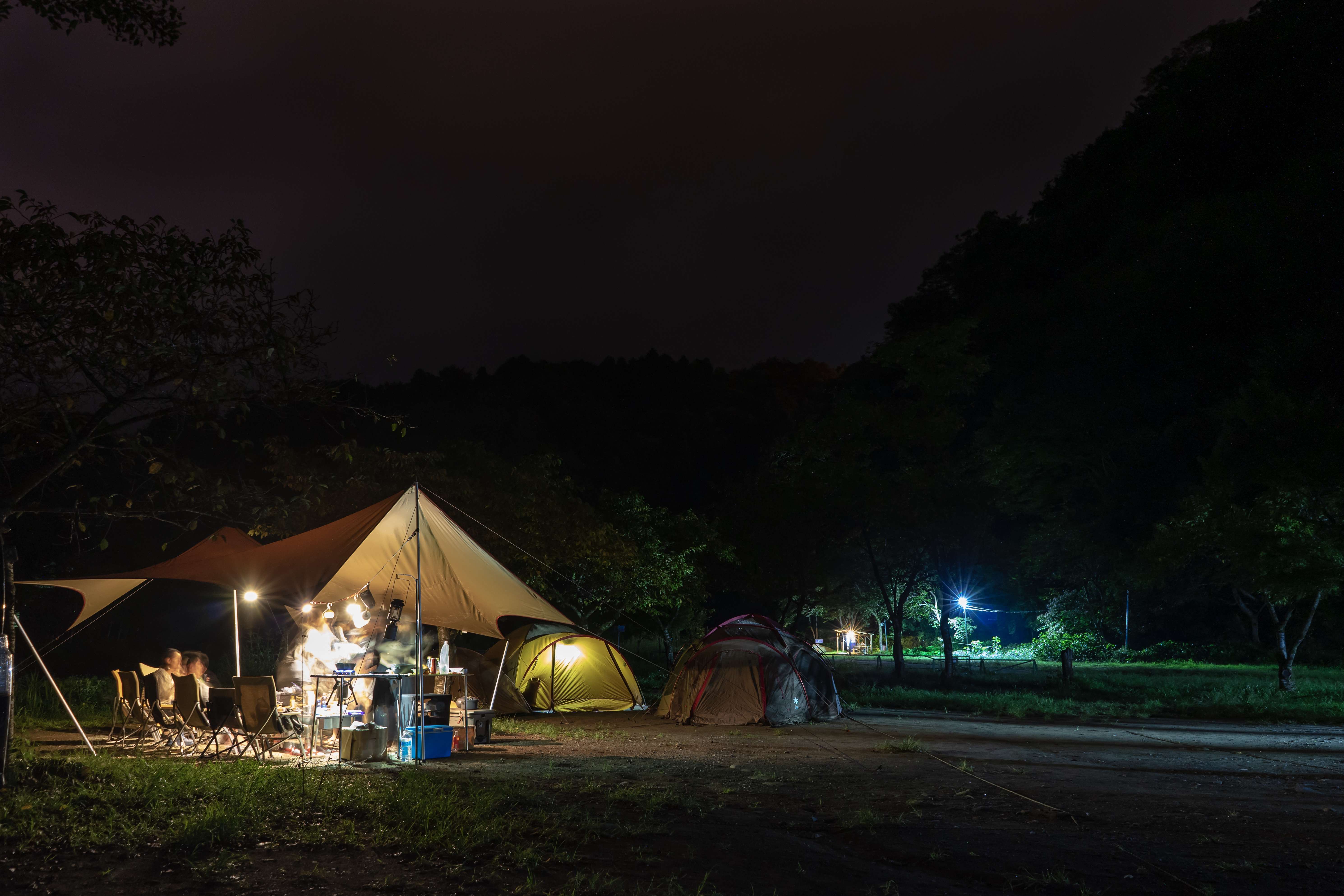 青野原で昭島スタッフでキャンプしてきました～
