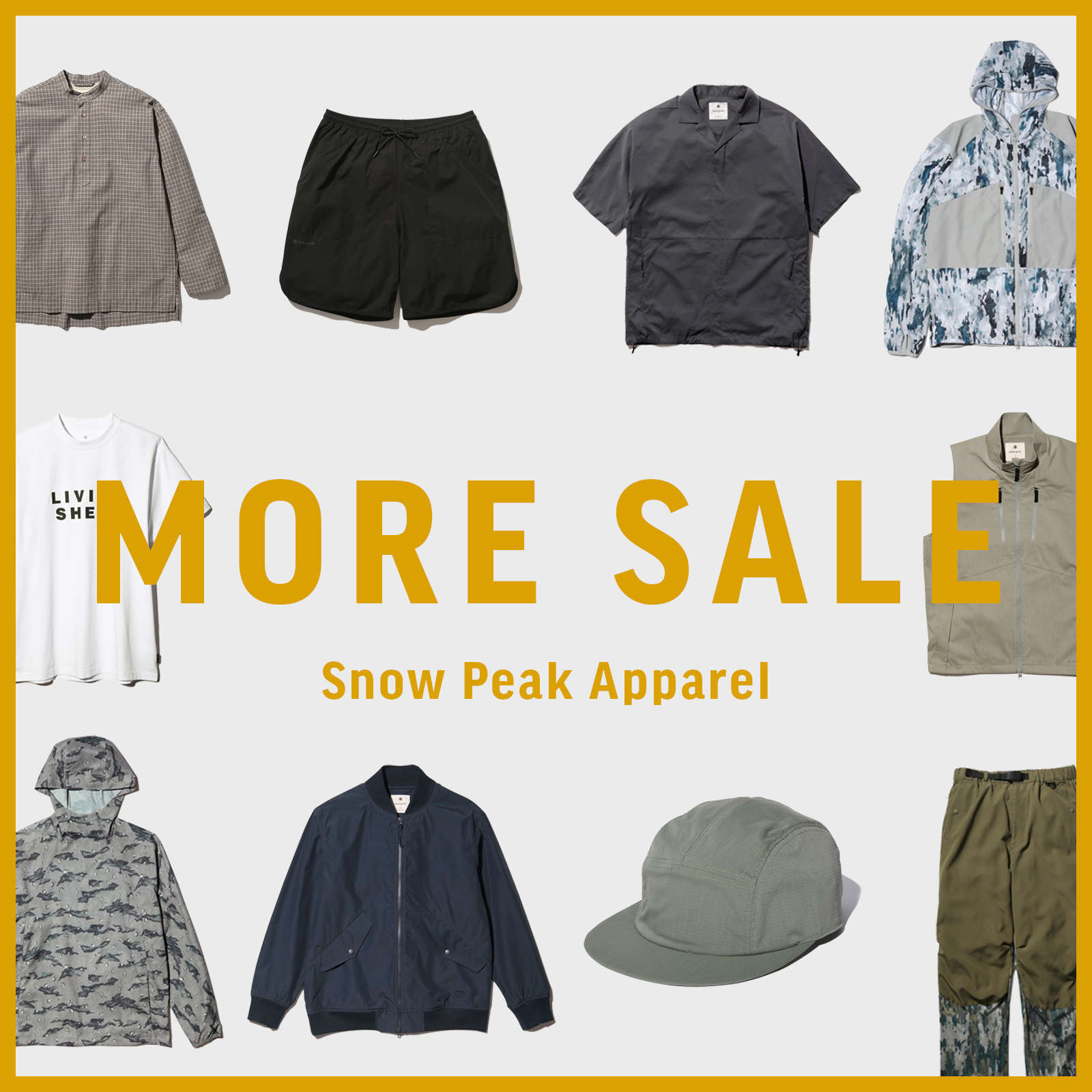 【Apparel MORE SALE】開催中！